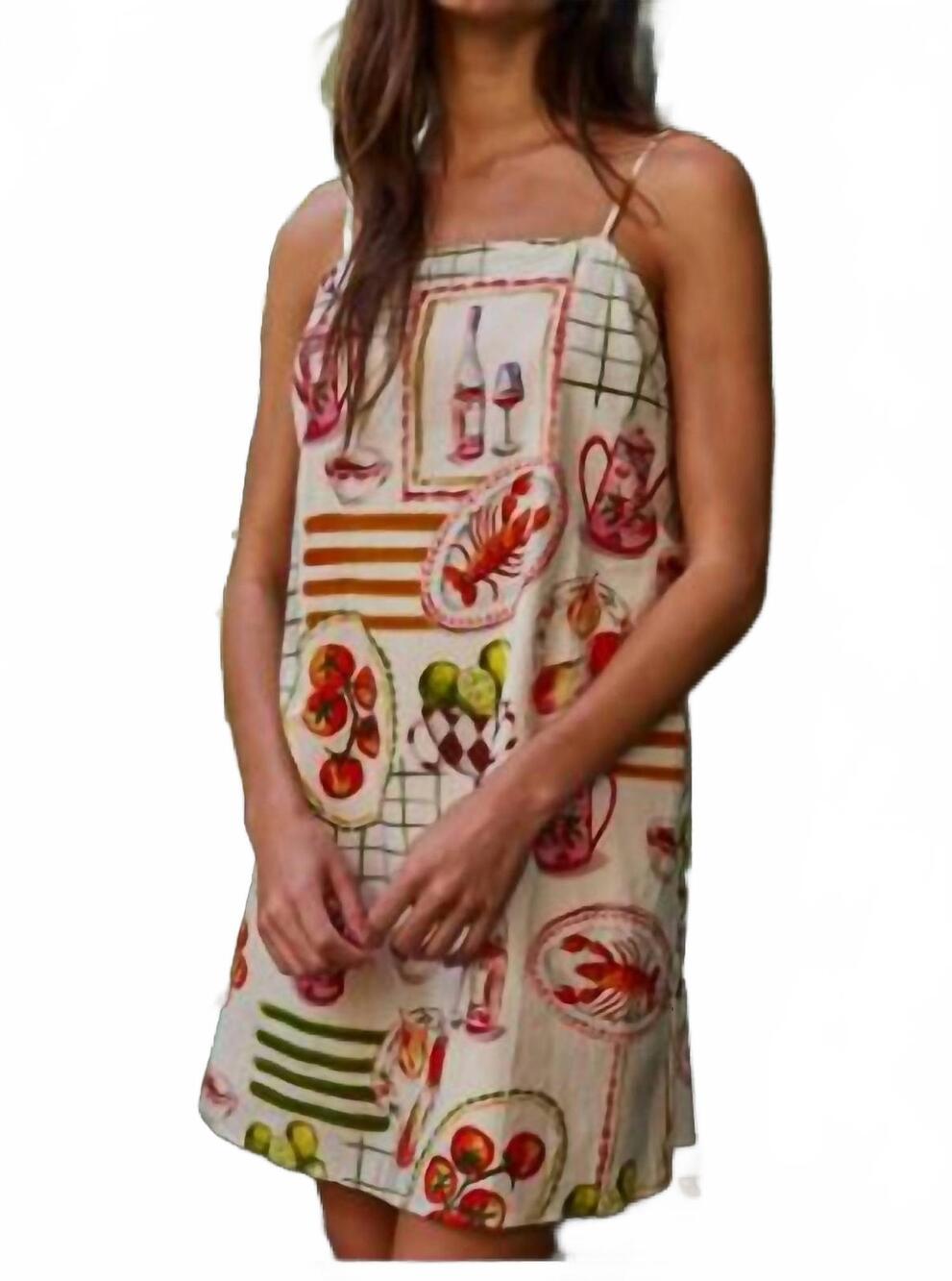 NEW BY TOGETHER picnic date sleeveless mini dress in light pink